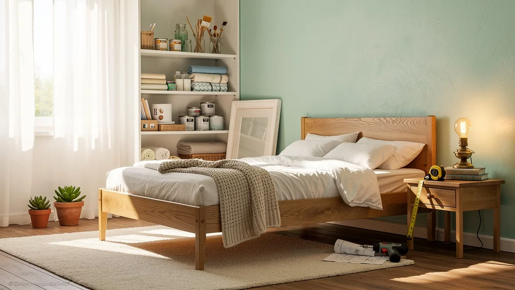 Refaire ma chambre en trois week-ends m’a réconciliée avec le DIY